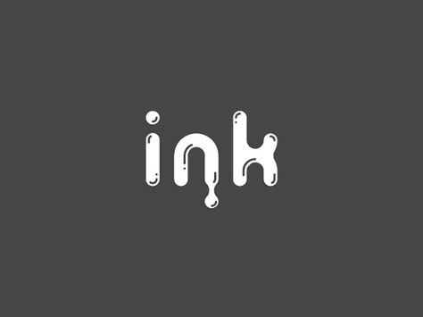 Ink Logo Design Ideas, Graphic Design Logo Ideas Creative, Ink Logo Design, Tattoo Shop Logo, Smart Logo Design, Smart Logo, Ink Logo, Logo Design Examples, Design Tech