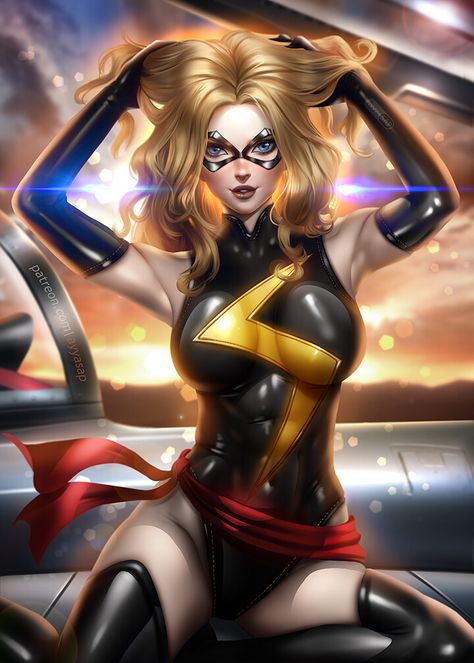 Carol Danvers ( Ms. Marvel ), AyyaSAP ❤️ on ArtStation at https://www.artstation.com/artwork/baO9qG Ms Marvel Captain Marvel, Miss Marvel, Comic Script, Mary Jane Watson, Bd Comics, Comics Girls, Marvel Girls, Ms Marvel, Marvel Women