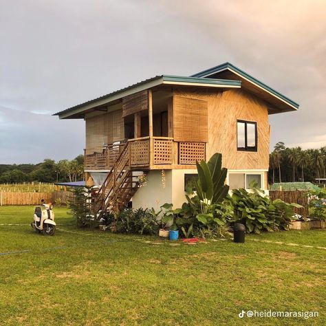 Province House, Kubo House Design, Small House Philippines, Cottage Philippines, Philippines House, Farmhouse Philippines, Native Houses Philippines Design, Small House Philippines Simple, Simple Beach House Philippines