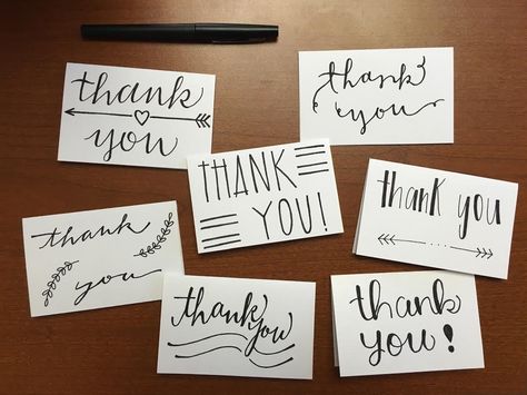 handwritten thank you cards! Thank You Handwritten, Handwritten Thank You Notes, Thank You Card Handwritten, Thank You Doodles Hand Drawn, Thank You Card Hand Drawn, Thank You Doodle Card, Thank You Handwriting, Hand Lettering Thank You Card, Hand Lettering Thank You