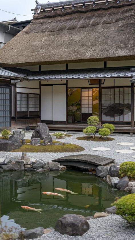 Aesthetic Ryokans in Japan: 5 Beautiful Traditional Inns Japanese Architecture Aesthetic, Rural Japanese House, Japan Countryside, Japan On A Budget, Japan Traditional House, Japanese Houses, Japanese Buildings, Japanese Countryside, Traditional Japanese Architecture