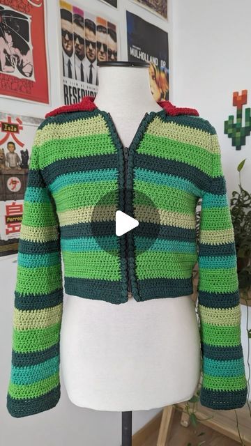 🍄🍄 on Instagram: "Hungry Caterpillar Hoodie 🍎🐛 #crochet #crochetersofinstagram #stopmotion #caterpillar" Very Hungry Caterpillar Crochet, Hungry Caterpillar Crochet, Caterpillar Crochet, Hoodie Crochet, Autumn Crochet, Crochet Inspo, Crochet Fall, Funky Outfits, Very Hungry Caterpillar