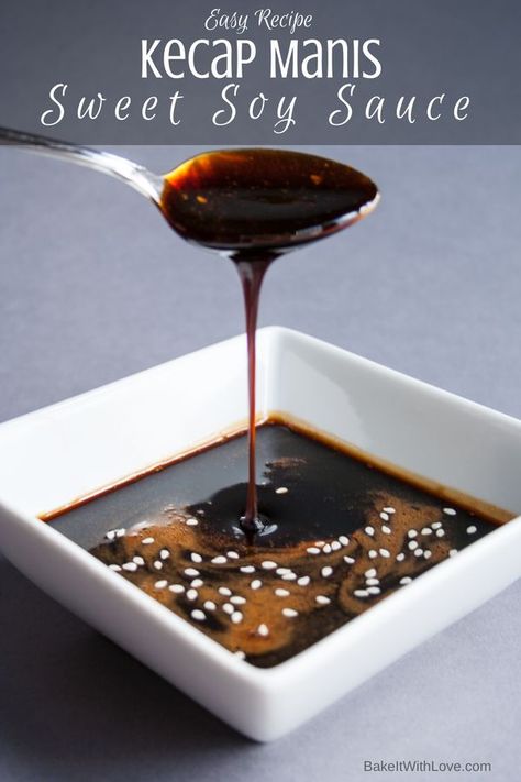 Soya Sauce Recipe, Sweet Soy Sauce Recipe, Soy Glaze Recipe, Recipes With Soy Sauce, Sweet Soy Sauce, Cooking Tricks, Kecap Manis, Asian Sauce, Marinade Sauce