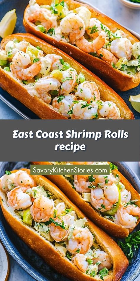 Ready to bring the flavors of the coast to your kitchen? Our East Coast Shrimp Rolls are the perfect seafood dinner idea for any occasion! Enjoy the blend of fresh shrimp and zesty seasonings. Save this recipe to enjoy a delightful seafood experience later on! Leftover Shrimp Cocktail, Leftover Shrimp Recipes, Shrimp Rolls Sandwich, Leftover Shrimp, Shrimp Rolls Recipe, Shrimp Roll, Herb Dressing, Shrimp Toast, Sea Food Salad Recipes