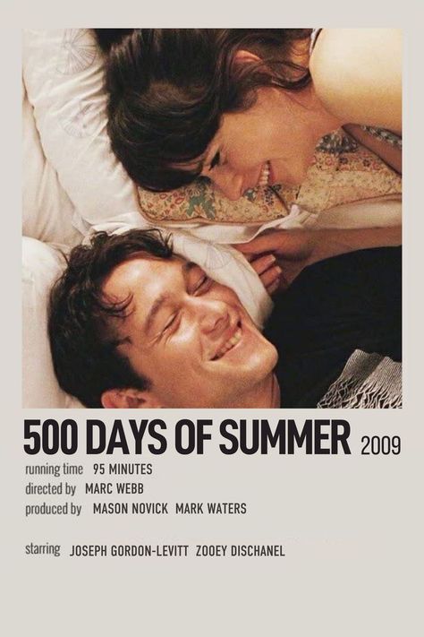 100 Days Of Summer Movie, Travis Bickle, Summer Minimal, Fresh Movie, 500 Days Of Summer, 500 Days, Summer Movie, Joseph Gordon Levitt, Summer Poster