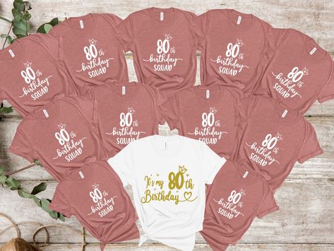 80th birthday party favors