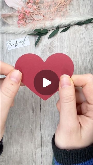 Folding Heart Card Paper Crafts, Folding Heart Card, How To Make Heart Envelopes, How To Make Envelope, Heart Cards Diy, Envelope With Heart, Envelope Heart, Valentine Paper Crafts, Envelope Templates