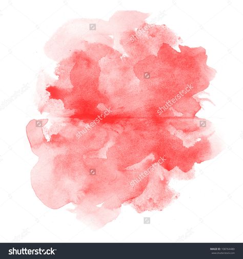 Abstract Red Watercolor On White Background Stock Photo 108764480 : Shutterstock Grey Watercolor, Scandinavian Wallpaper, Watercolor Wallpaper, Watercolor Splash, Watercolor Walls, Wallpaper Decor, Modern Poster, Beautiful Posters, Accent Wallpaper