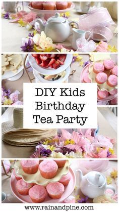 Lets Par Tea Birthday, Yea For Three Party, What To Do At A Tea Party, 3 Year Tea Party Birthday, Tea Party Restaurant, Diy Tea Party Decorations Dollar Stores, Tea Party Three Year Old Birthday, Tea Party Menu For Kids, Yea Party Cake