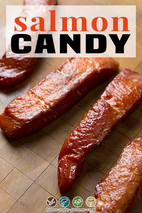 Candy Smoked Salmon Recipe, Smoked Lake Trout Brine Recipe, Candy Salmon Smoked, Salmon Jerky In Smoker, Salmon Brine Recipe, Salmon Brine For Smoker, Smoked Salmon Jerky, Salmon Candy Smoked, Candied Smoked Salmon Recipes