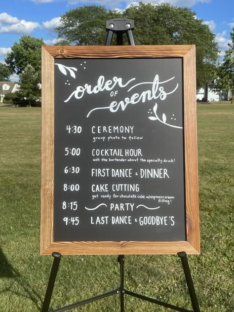 Wedding Signs Order Of Events, Order Of Events Wedding Sign Acrylic, Day Of Events Wedding Sign, Welcome Sign Wedding Chalkboard, We Are All Family Here Wedding Sign, Wedding Time Line Sign, Wedding Photo Order, Signage For Weddings Receptions, Wedding Decorations Signs