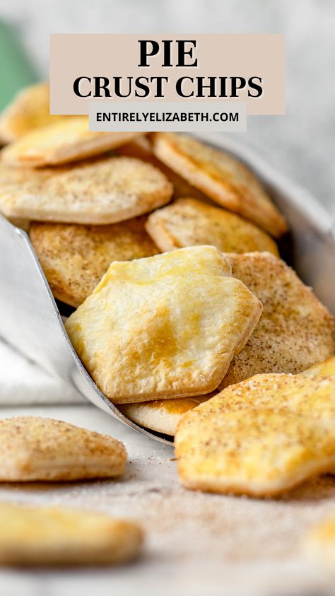 Pie Crust Bites, Pie Crust Snacks Ideas, Pie Crust Snacks, Pie Crust Cookies Easy, Store Bought Pie Crust Recipes, Pie Crust Dippers, Pie Crust Appetizers, Pie Crust Crackers, Pie Chips