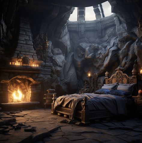 Dragonstone Bedroom, Dragonstone Castle Interior, Dragonstone Art, House Of The Dragon Shifting, Dark Castle Interior, Dragonstone Castle, Dungeon Room, Castle Rooms, Dark Castle