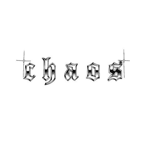 Chrome Old English Letters, Chrome Lettering Tattoo, V Line Guys, Chrome Tattoo Designs, Chrome Tattoo, Chrome Lettering, Fonts For Tattoos, Tattoos Fonts, Phrase Tattoos