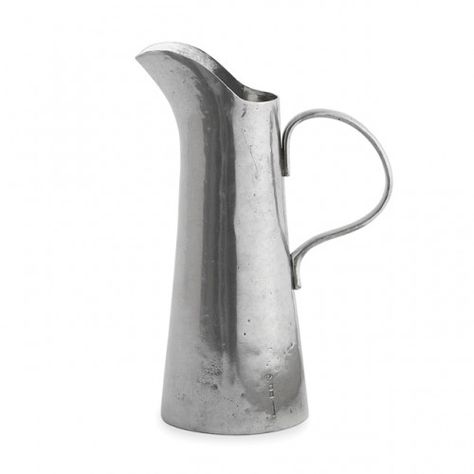 Vintage Pewter Pitcher Serving Pitchers & Carafes, Ceramic Forms, Vintage Pitchers, Vintage Pewter, Water Pitchers, Future Ideas, Creative Home Decor, Handcrafted Ceramics, Decanters