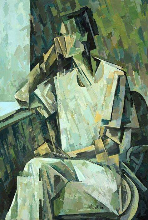 Cubism Aesthetic, Art Periods, Cubist Art, 3d Art Drawing, Cubism Art, Animation Art Sketches, Contemporary Portrait, Abstract Geometric Art, Black Art Pictures