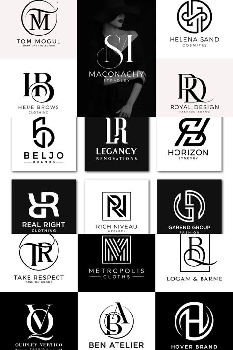 I will design modern luxury fashion and clothing brand logo Luxury Brand Logos Fashion, Clothing Brands Logo Ideas, Logo Ideas For Fashion Brand, Clothing Brand Poster Graphic Design, Mens Clothing Brand Logo Ideas, Parfume Logo Ideas, Logo Design Ideas For Clothing Brand, Logos For Clothing Brands, Clothes Icon Logo