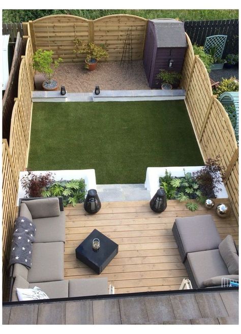 Patio Garden Ideas On A Budget, Small Garden Inspiration, Design Per Patio, Ideas Terraza, Terrace Garden Ideas, Backyard Garden Landscape, Budget Garden, Backyard Garden Design, Beautiful Backyards