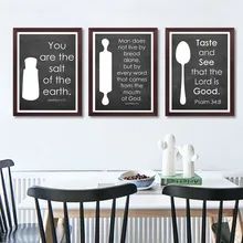 Chalkboard Background Bible Verse Quotes Poster Prayer Before Meal Canvas Painting Wall Art Scripture Pictures For Kitchen Decor - Painting & Calligraphy - AliExpress Chalkboard Bible Verses, Quote Paintings, Bible Verse Quotes, Chalkboard Wall Bedroom, Canvas Painting Quotes, Chalkboard Decor, Canvas Diy, Painting Kitchen, Painting Quotes