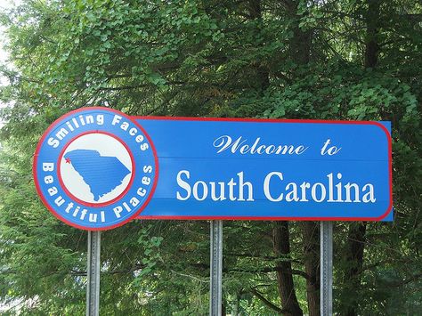 (Very very soon, we'll be in a new state--our 12th state, in fact)... South Carolina! Carolina Do Norte, Palmetto State, Best Campgrounds, Southern Life, Carolina Girl, Pawleys Island, Beach Signs, Charleston South Carolina, Down South