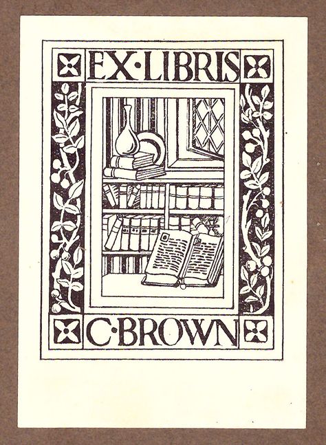 Ex Libris Tattoo, Ex Libris Design Ideas, Ex Libris Vintage, Ex Libris Design, Etching Illustration, Vintage Bookplates, Ex Libris Stamp, Bookplate Design, Animal Line Drawings