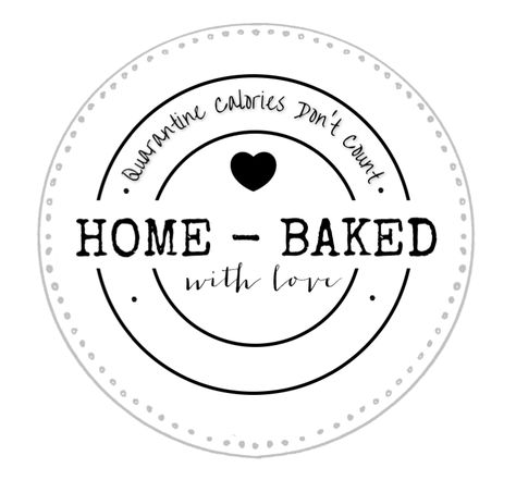 Baked with Love Printable Baking Quotes, Baked With Love, Love Label, No Bake Treats, Printable Labels, Love Stickers, Love Is Free, Printable Stickers, Good Job