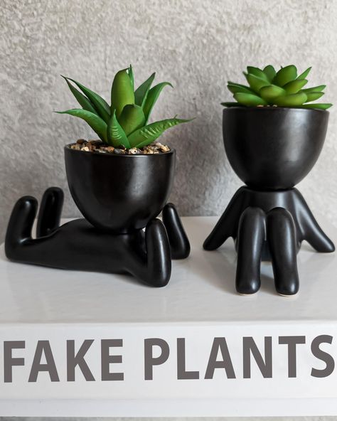 PRICES MAY VARY. LIVEN UP YOUR LIFE: Breathe new amusing energy into every room you enter. These fake succulents plants artificial are a little something special to fill that empty spot on your shelves. Use this small fake plants for everything from funny plant for bedroom to boosting your office plants for cubicle decor. Office decor for women. FUN WAY TO BREAK THE ICE: These attractive funny Office plant for work spaces are a great conversation starter. Every passerby or guest in your office w Garden Theme Office, Work Office Shelf Decor, Work Bathroom Decor Ideas, Small Office Desk Decor, Small Cubicle Decor Ideas, Black And Gold Apartment, Boho Office Decor Cubicle, Decorating Cubicle At Work, Office Desk Decor For Work Cubicle Women