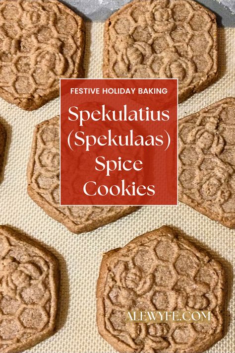 This German spekulatius cookie recipe (known as Spekulaas in Dutch-speaking countries) is an ornately shaped holiday classic tradition... but you can make them any time of year! The delicately spiced cookie dough is pressed into carved wooden or cast ceramic molds with festive designs before it is baked, and the imprinted designs remain in the baked cookie. They’ll make your cookie plates or gift tins extra special, and make a great homemade gift! Pefernuse Cookies, German Spiced Cookies, Pastrymade Recipes, Ikea Cookies Recipes, Spekulatius Cookies Recipes, Swedish Christmas Baking, Cookie Dough For Molds, Dutch Spice Cookies, German Pheffernuese Cookies