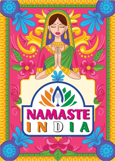 Namaste India Whole Wheat Flour Namaste India, Box Print, Truck Art, Bag Ideas, School Decorations, Whole Wheat Flour, Whole Wheat, Indian Style, Wheat Flour