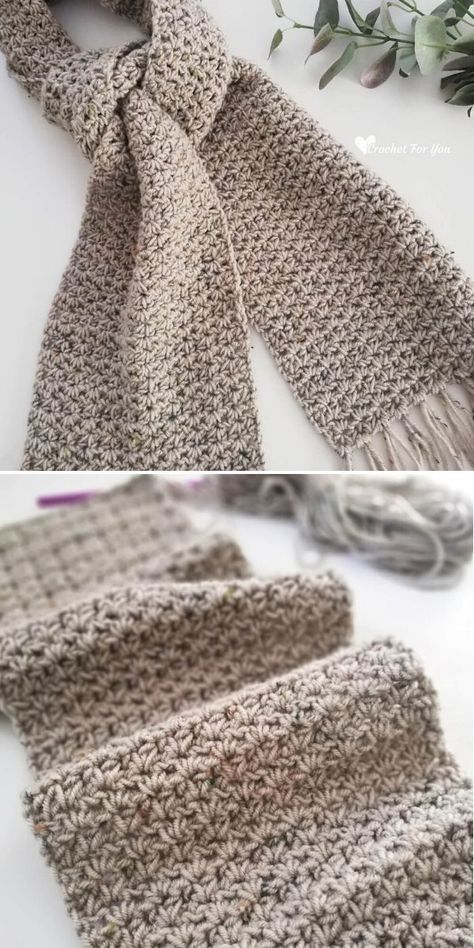 Super Trendy Warm Crochet Scarfs - Pattern Center Crochet Triangle Pattern, Triangle Scarf Crochet Pattern, Crochet Scarf For Beginners, Simple Scarf Crochet Pattern, Crochet Scarf Easy, Crochet Triangle Scarf, Super Scarf, Crochet Scarf Pattern, Crocheted Scarf