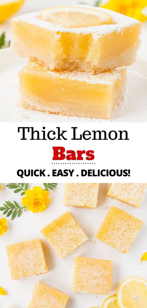 Bars With Shortbread Crust, Squares Recipes, Easy Lemon Bars, Homemade Lemon Bars, Camping Foods, Lemon Bars Easy, Desert Ideas, Lemon Dessert, Lemon Bars Recipe