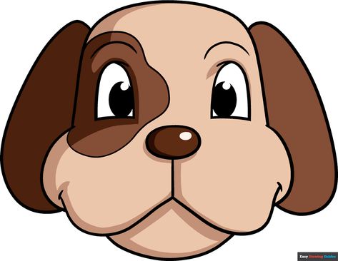 How to Draw an Easy Dog Face Featured Image How To Draw A Dog Face, Cartoon Dog Face, Cartoon Dog Drawing, Dog Face Drawing, Dog Drawing Tutorial, Simple Face Drawing, Funny Animal Faces, Dog Drawing Simple, Farm Clipart