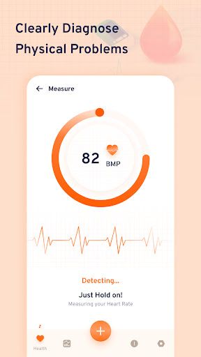 Analyze your blood pressure,heart rate and sugar level for your better health. Blood Pressure Tracker, Function Of Blood, Blood Pressure App, Blood Pressure Range, Health Application, Blood Pressure Chart, Health And Fitness Apps, Fitness Apps, Sugar Level