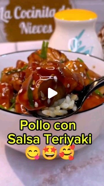 Pollo Teriyaki, Chicken Teriyaki Recipe, Chicken Teriyaki, Teriyaki Chicken, Healthy Meals, Blue Suede, Asian Recipes, Food And Drink, Healthy Recipes