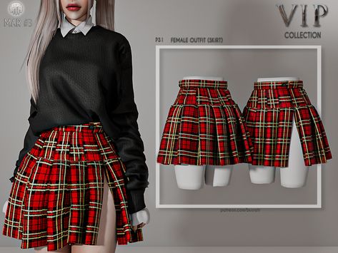 -VIP-(Early Access) Female Outfit (SKIRT) P31 (MAR #3) | busra-tr on Patreon Sims 4 Download, Sims 4 Dresses, The Sims 4 Download, Sims4 Clothes, Sims 4 Cc Packs, Sims 4 Collections, Sims 4 Mods Clothes, Sims 4 Cas, Sims 4 Game