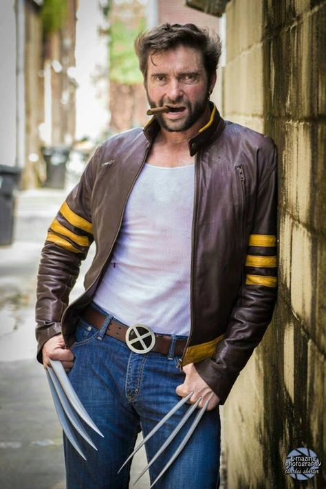 Wolverine Costume, Wolverine Cosplay, Superhero Cosplay, Epic Cosplay, Cool Cosplay, Marvel Cosplay, Awesome Cosplay, Male Cosplay, Fantasias Halloween