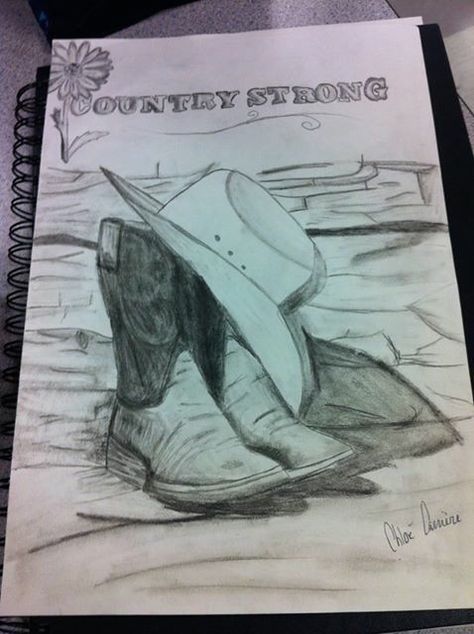 Western Art Drawings, Western Drawing Ideas, Country Drawings, Cowgirl Drawing, Cowboy Draw, Western Artwork, Military Drawings, Cowgirl Art, Western Paintings