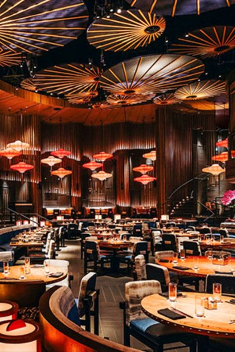 Asian Restaurant Design, Focus Lighting, Japanese Restaurant Interior, Restaurants Near Me, Japanese Bar, Singapore Grand Prix, China Restaurant, Architectural Lighting Design, Luxury Bar