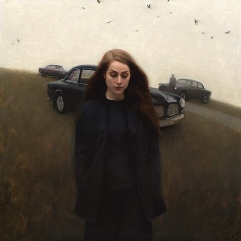 Nick Alm, Oil Art, Winter Watercolor, Oil Portrait, Watercolor Bird, Magazine Art, Figurative Art, Portrait Painting, New Art