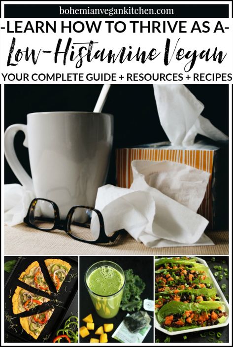 Vegan Low Histamine Recipes, Antihistamine Diet Recipes, Mcas Recipes, Antihistamine Diet, Vegan Detox Recipes, Aip Vegan, Histamine Foods, Quick Detox, Alkaline Diet Plan