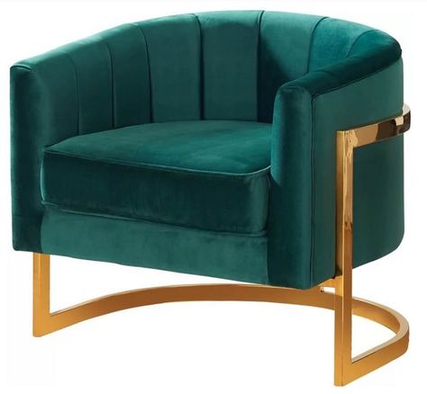 Color Knockout: 20 Accent Chairs That Will Rock Your World Comfy Sofa Chair, Antique Furniture Living Room, Used Outdoor Furniture, Hanging Chair From Ceiling, Painting Wooden Furniture, Pedicure Chairs For Sale, Mid Century Office Chair, Retro Armchair, Wrought Iron Patio Chairs