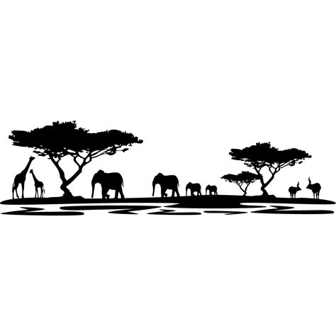 Paysage Kenya Tattoo, Africa Tattoo, Friends Challenge, Skyline Tattoo, Africa Tattoos, Circle Shelf, Lion Silhouette, Shadow Tattoo, Tier Tattoo