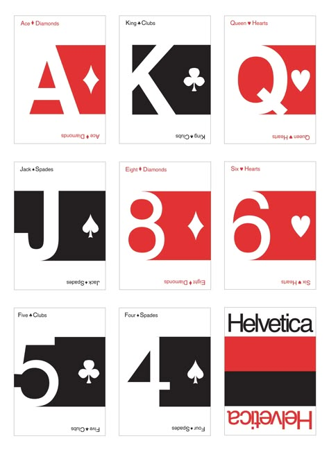 Typography Playing Cards, Board Game Design Inspiration, Playing Cards Graphic Design, Playcards Designs, Poker Card Design, Card Game Design, Cool Playing Cards, Unique Playing Cards, Typography Card