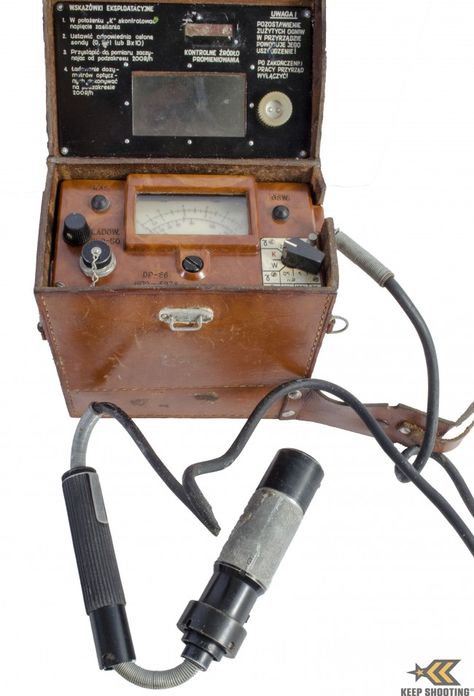 Polish DP-66 Geiger Counter - Soviet Era Rengenoradiometer - Keepshooting® Geiger Counter, Warsaw Pact, Work Horses, Military Surplus, Warsaw, Log, Collectibles, Books