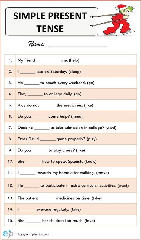 Simple Present Tense Worksheet Tenses Worksheet For Class 5, Worksheet On Tenses Class 4, Simple Present And Past Tense Worksheet, Verbs Tenses Worksheet, Worksheet On Simple Present Tense, Class 7 English Worksheet, Present To Past Tense Worksheet, Simple Present Tense Worksheets Grade 3, Present Tenses Exercises