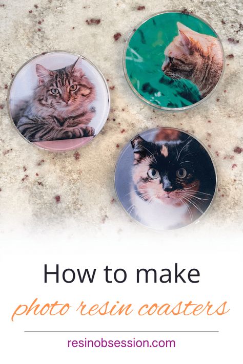 How To Make Photo Coasters, Resin Coaster With Picture, Making Coasters With Resin, Picture Resin Coasters, How To Put A Picture In Resin, Photos In Epoxy Resin, How To Put Pictures In Epoxy Resin, How To Resin Coasters, Resin Crafts Photos