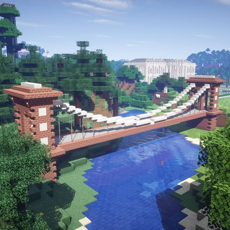 Minecraft Waterpark, Easy Minecraft House Designs, Minecraft Big Builds, Minecraft City Builds, Minecraft Hus, Minecraft Beach, Minecraft Modern City, Minecraft City Ideas, Construction Minecraft