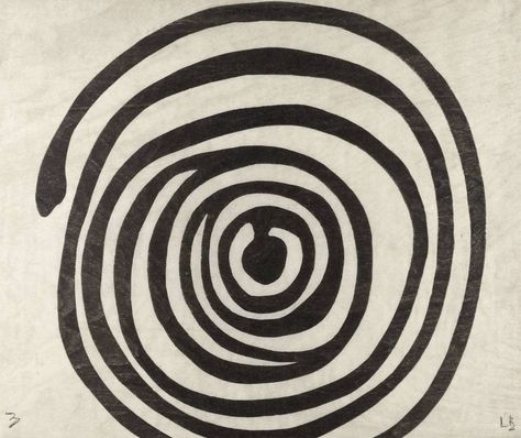 Louise Bourgeois. Untitled, no. 3 of 12, from the series, Spirals. 2005 | MoMA Louise Bourgeois, A Black, Black And White, White, Black, Design