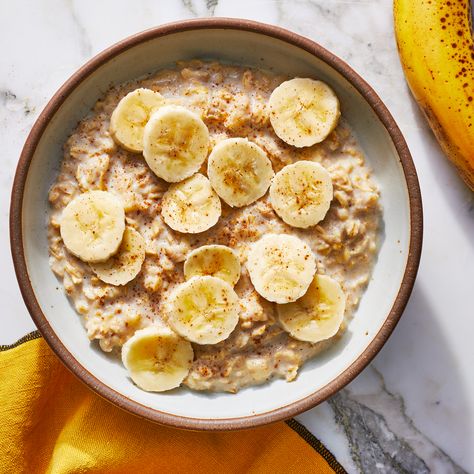 Lowering Cholesterol Breakfast, Heart Healthy Brunch Recipes, Heart Healthy Oatmeal Recipes, Oatmeal Recipes Banana, Low Cholesterol Breakfast Recipes, Diet Food Breakfast, Heart Healthy Breakfast Recipes, Heart Healthy Oatmeal, Good Morning Food