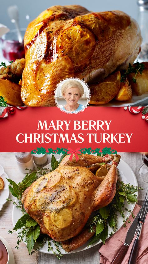 Mary Berry Christmas Turkey Best Christmas Turkey Recipe, Turkey Christmas Recipes, Maple Turkey Recipes Thanksgiving, Christmas Turkey Dinner Menu Ideas, Thanksgiving Recipes Traditional, Traditional Christmas Food Recipes, Mary Berry Christmas Recipes, Roasted Turkey Recipes Thanksgiving, What To Serve With Turkey